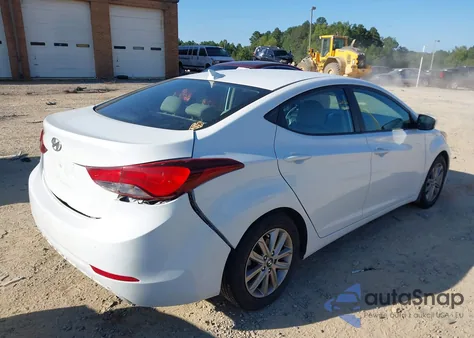 2015 Hyundai Elantra Se from USA, damaged, VIN 5NPDH4AE9FH632695